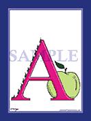 The Letter "A" Color Illustration