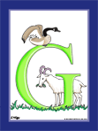 The Letter "G" Color Illustration