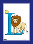 The Letter "L" Color Illustration