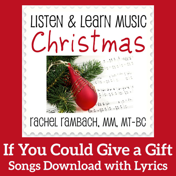 If You Could Give a Gift: Printable Music