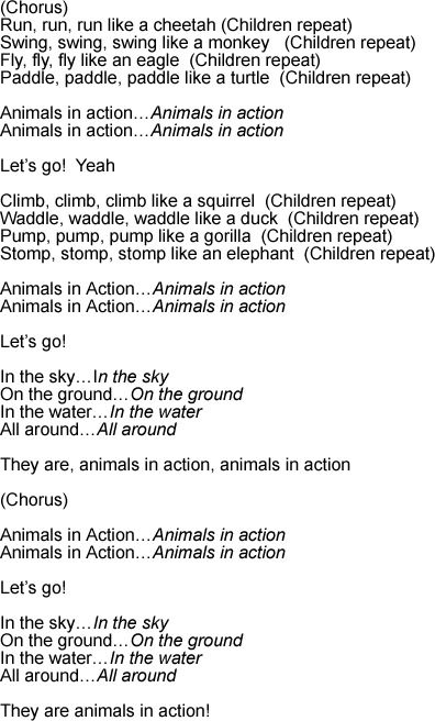 Animals in Action 1