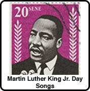 Marting Luther King Jr. songs