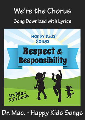We're the Chorus Song Download with Printables