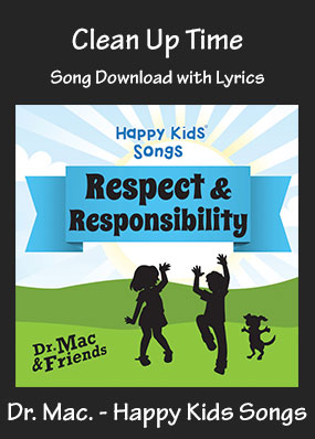 Clean Up Time Song Download with Printables
