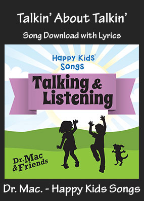 Talkin' About Talkin' Song Download with Printables
