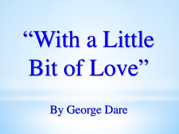 With A Little Bit Of Love Song Download with Lyrics