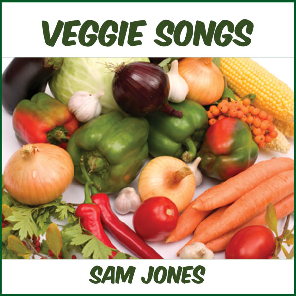 Veggie Songs Music CD with Lyrics
