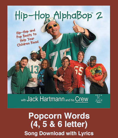 Popcorn Words (4, 5 & 6 letter) Song Download with Lyrics
