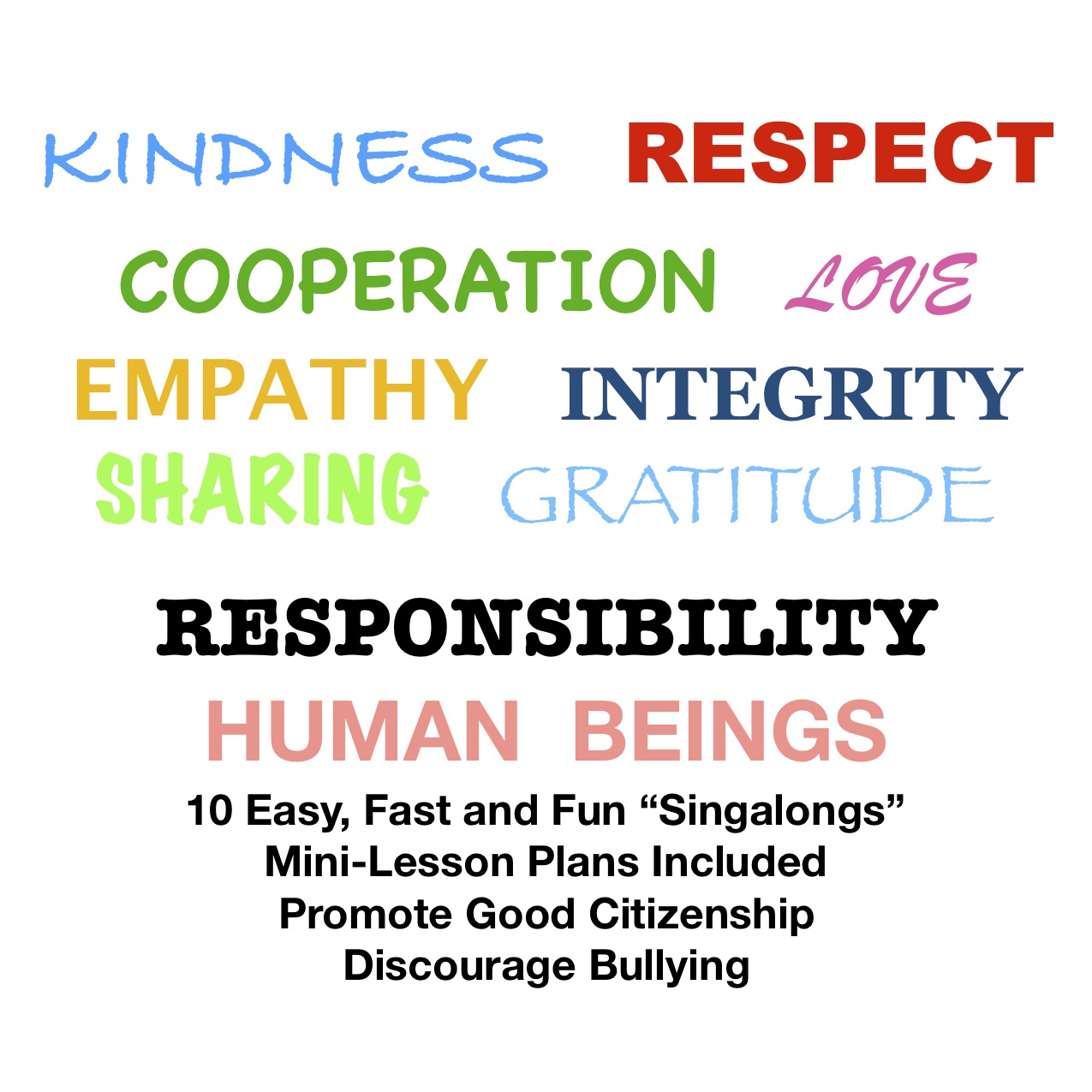Character Singalongs Album Download with Lesson Materials
