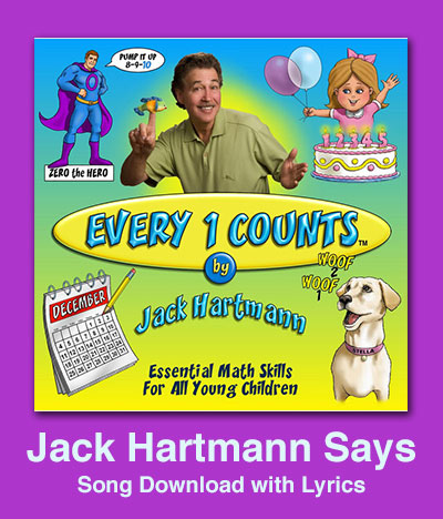 Jack Hartmann Says Song Download with Lyrics