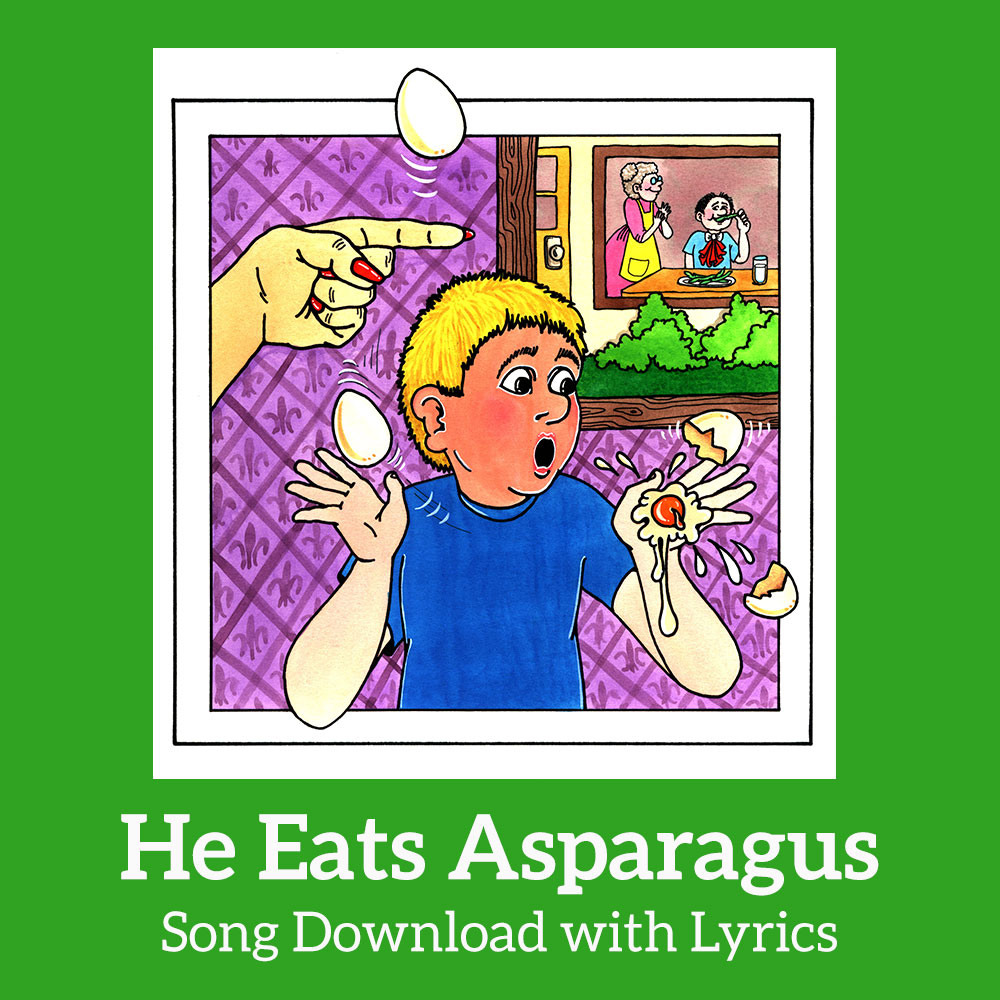 He Eats Asparagus Song Download with Lyrics