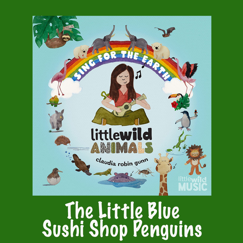 The Little Blue Sushi Shop Penguins Song Download with Lyrics
