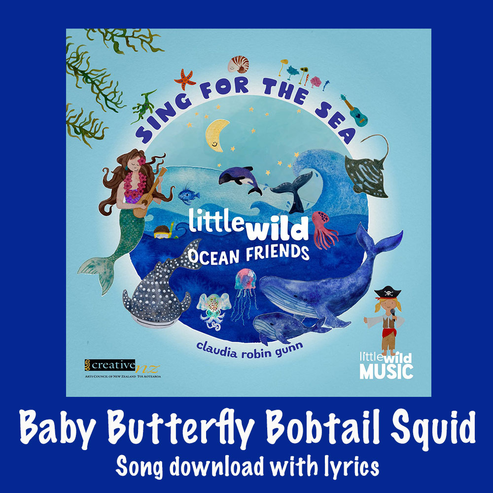 Baby Butterfly Bobtail Squid Song Download with Lyrics