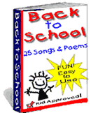 Back to School Songs and Poems© E-Book