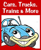 Cars, Trucks, Trains and More! Songs