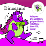 Dinosaurs Educational Music CD