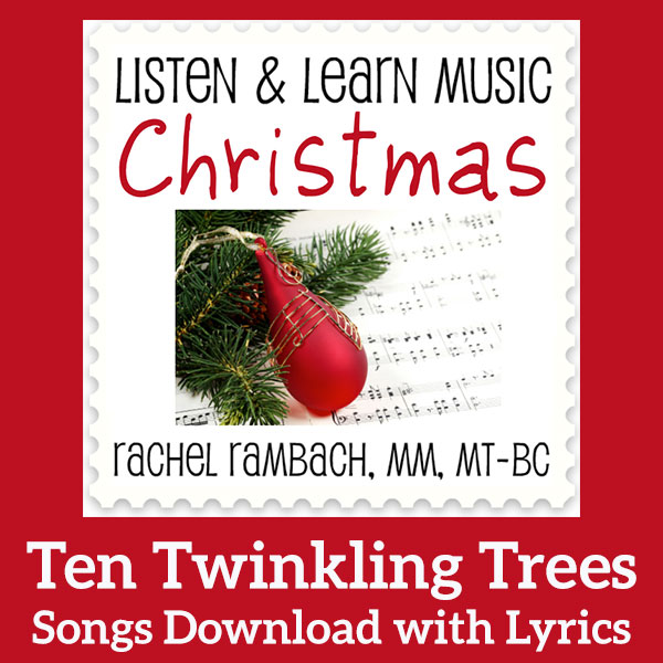 Listen and Learn: Ten Twinkling Trees Song Download with Lyrics