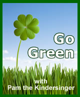 Go Green with Pam the Kindersinger