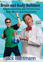 Jack Hartmann:  Brain and Body Builders DVD