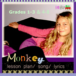 Monkey Song and Lesson Plans