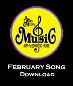 February Song Download Tracks with Printables