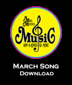 March Song Download Tracks with Printables