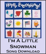 I'm A Little Snowman Song Download with Lyrics