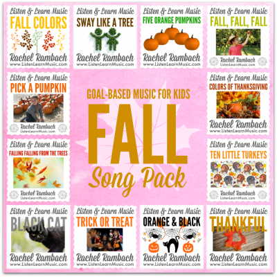Listen and Learn: Fall Song Pack Album Download