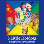 5 Little Hotdogs Song Download with Lyrics