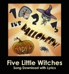 Five Little Witches Song Download with Lyrics