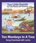 Ten Monkeys In A Tree Song Download with Lyrics
