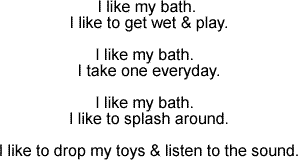 I Like My Bath
