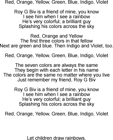 Roy G. Biv