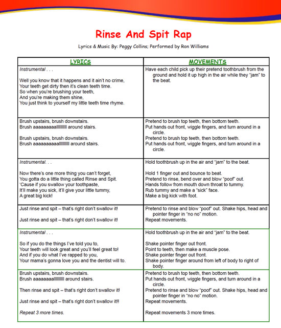 Rinse And Spit Rap